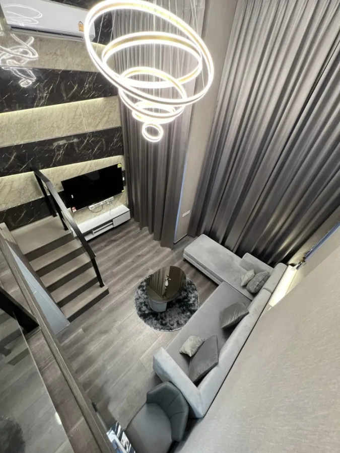 For rent Knightsbridge Space Ratchayothin Duplex, Living space 37 sq.m. ชั้น 20 ต้องรีบมาจอง