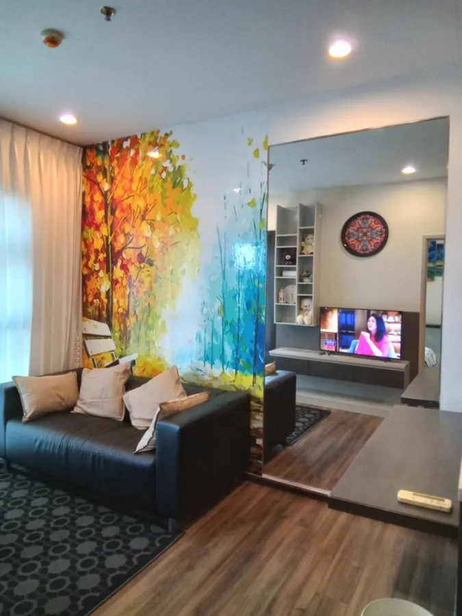 Condo for sale, WYNE by Sansiri, 1 bedroom, 1 bathroom, fully furnished, ready to carry a bag. Hurry up.