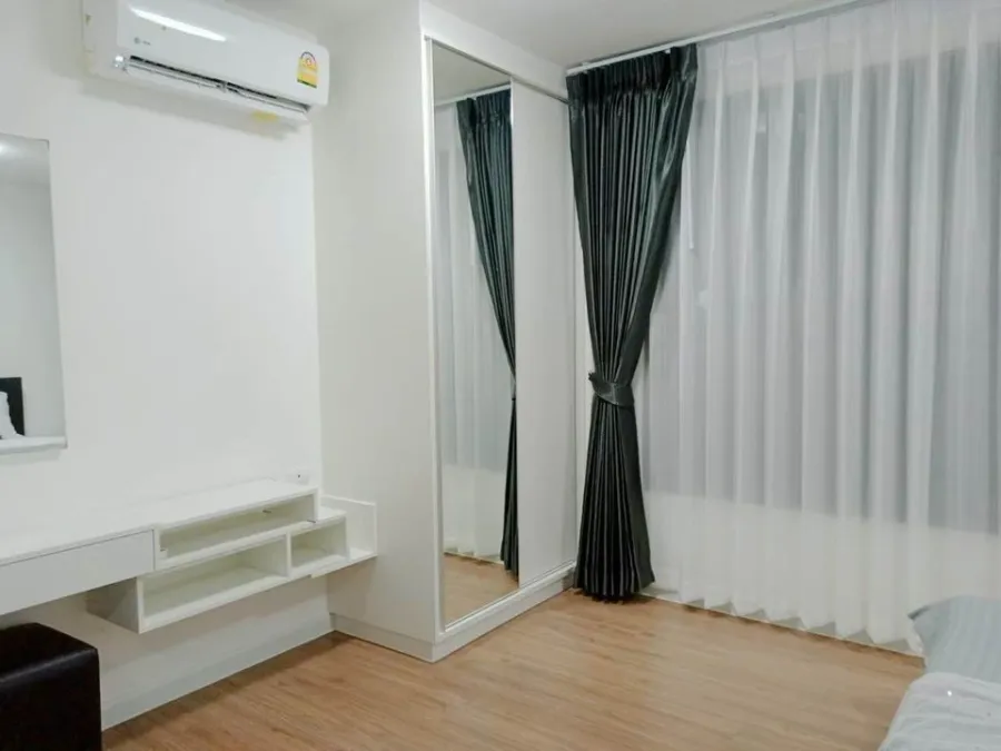 ปล่อยเช่า ไอคอนโด ศาลายา เฟส 2 ห้องตกแต่งโทนสีขาวสบายตา ราคาสบายใจ สนใจจองให้ไวเลย