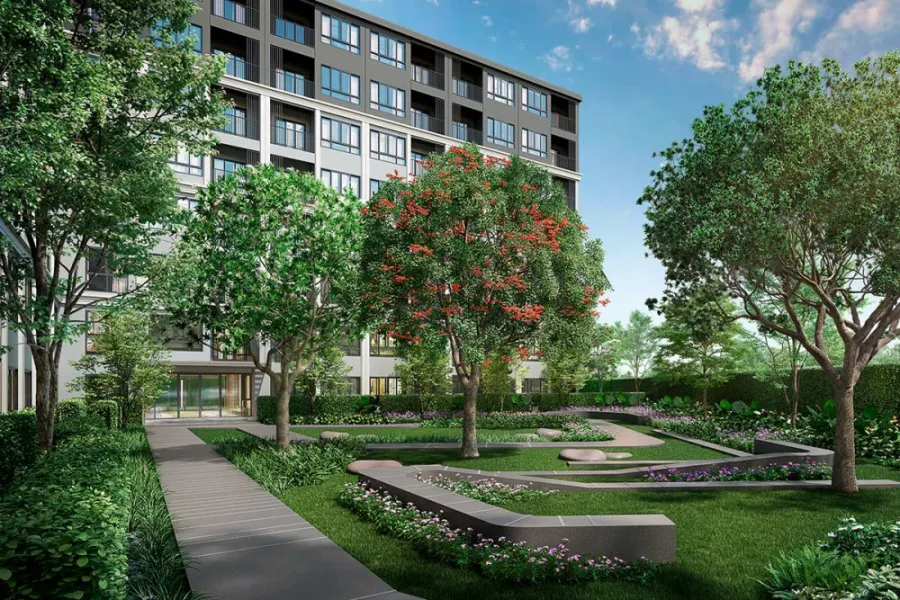 ให้เช่า dcondo Hideaway Rangsit ชั้น 6 วิวใน แต่งครบ น่าอยู่ สนใจจองเลย