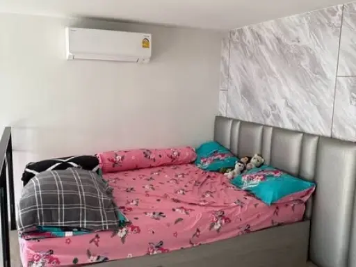 For rent: Origin Plug & Play Nonthaburi Station, 25th floor, fully furnished room, ready to move in, reserve now, urgently.