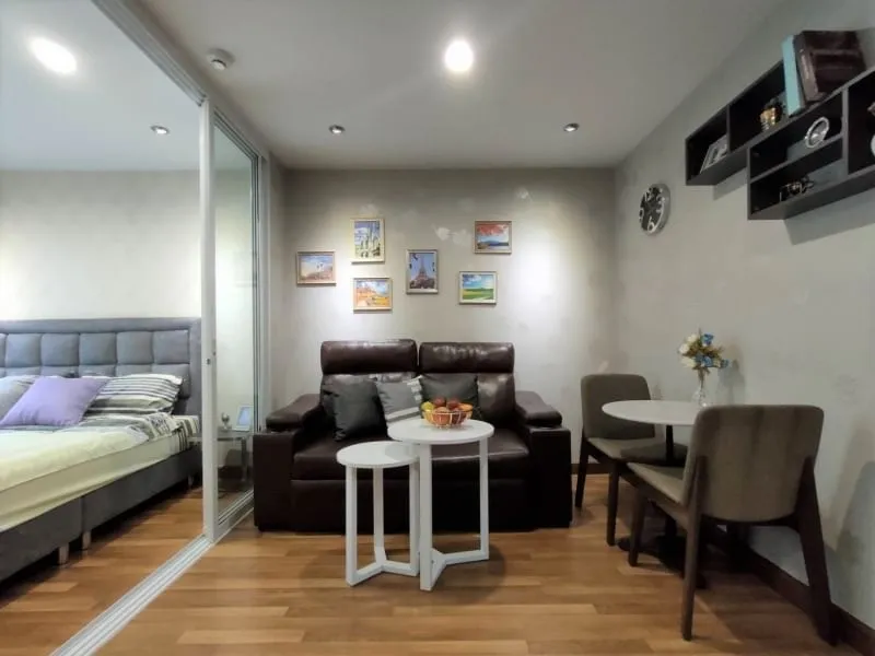 Condo for rent, Regent Home Sukhumvit 81, beautiful pool view, peaceful room, good view, room divider, book now!!
