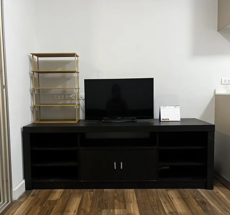 For sale, for rent!! Condo A Space Me Bangna, 12th floor, beautiful room, complete set of furniture. Ready to move in, don't miss it!!