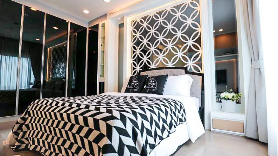 Sell/Rent The Crest Sukhumvit 34, beautiful room, beautiful decoration, ready to move in. Don't miss it.