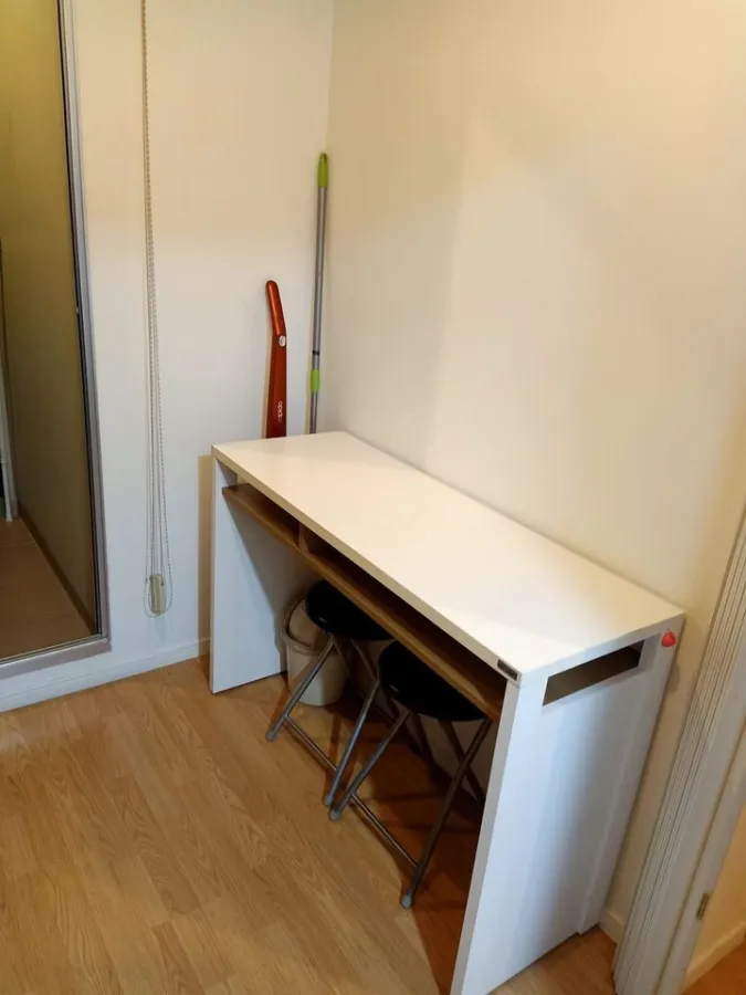 For rent, Lumpini Place Srinakarin-Huamark Station, a separate room. Complete electrical appliances. Hurry up to reserve.