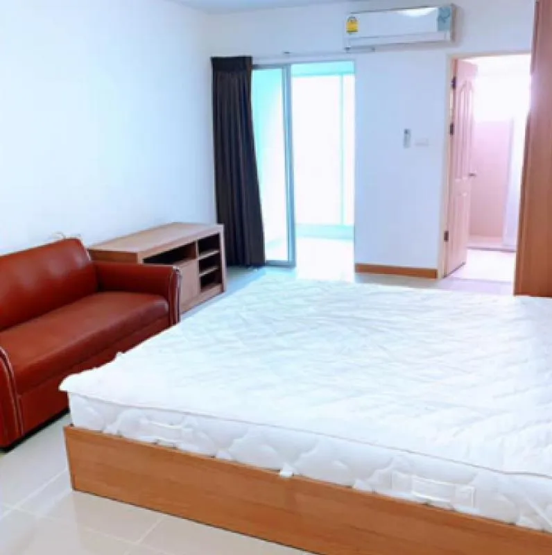 Condo for rent: Supalai City Resort Ratchada-Huay Kwang, studio room, 2nd floor, fully furnished, ready to move in, affordable price