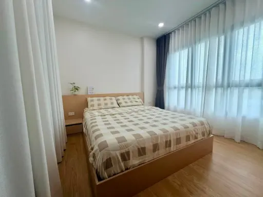 ให้เช่า ศุภาลัย ซิตี้ รีสอร์ท สุขุมวิท 107 บรรยากาศเงียบ เป็นส่วนตัว ห้องสะอาด เฟอร์นิเจอร์และเครื่องใช้ไฟฟ้าครบ “ลากกระเป๋าเข้าอยู่ได้เลย”
