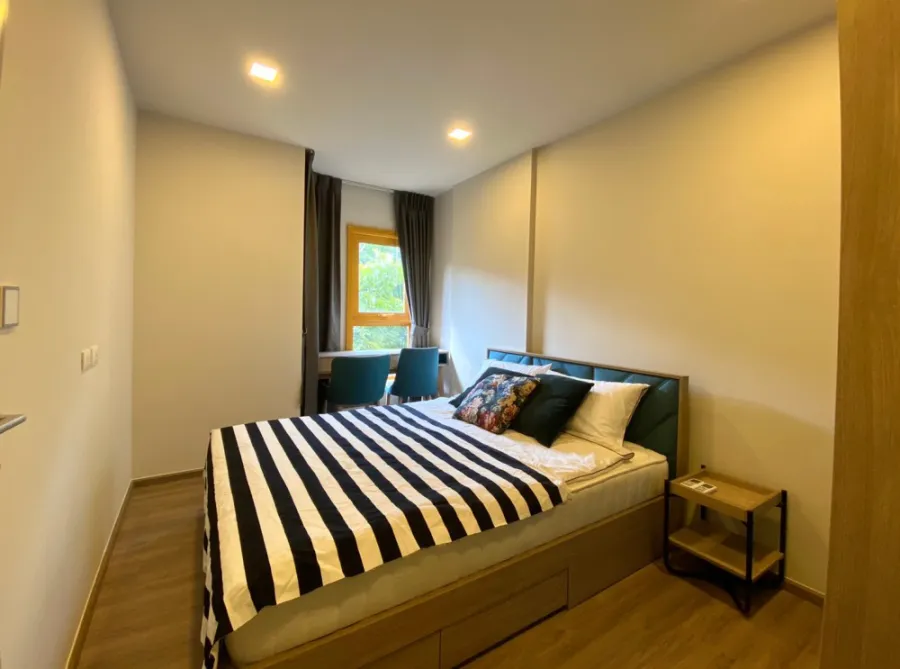 Sell/Rent Condo The Base Sukhumvit 50, beautiful room, fully furnished, good location, can't miss it.