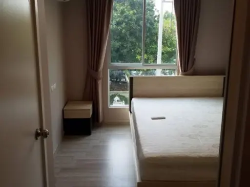 Rent Plum Condo Chokchai 4, complete facilities, convenient transportation, you can move in.