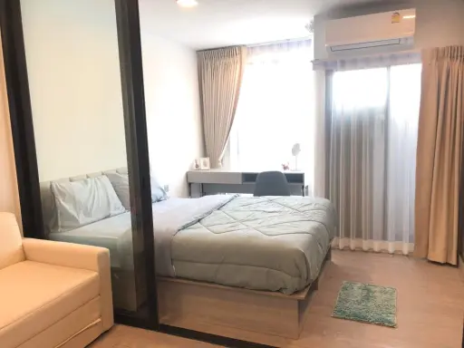 For rent condo KAVE AVA, the partition room is proportional, divided into perfect zones, plus an affordable price Not booking is a mistake