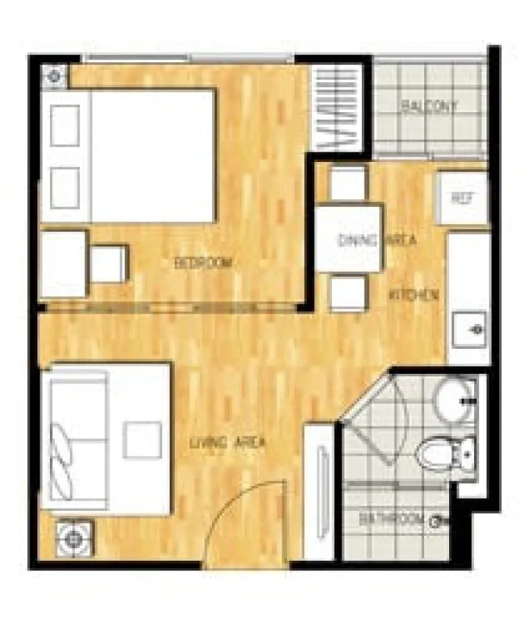 ขาย/ให้เช่า D condo รัตนาธิเบศร์ ห้องเปล่า ราคาดี แต่งห้องตามใจคุณได้เลย เจออย่างนี้ต้องจองเลย