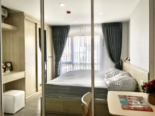 New condo for rent - Condo Reach Phaholyothin 52, beautiful room, fully furnished, good price, facilities are ready. Hurry up to reserve.