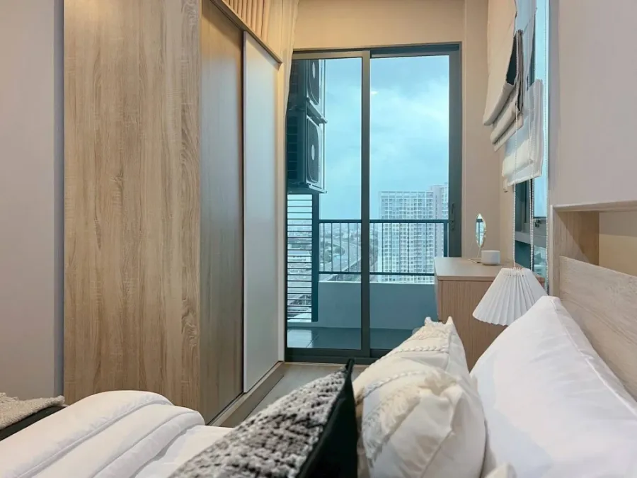 ให้เช่า Metro Sky ประชาชื่น ห้องอยู่ชั้นสูงมาก ห้องขนาดใหญ่ ตกแต่งสไตล์มินิมอล เรียบง่ายแต่ครบครัน รีบจองเลย