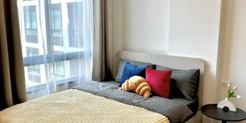 ให้เช่า D Condo Hype Rangsit ห้องทำเลดี ไม่พลุกพล่าน วิวสวน สงบเป็นส่วนตัว รีบย้าย