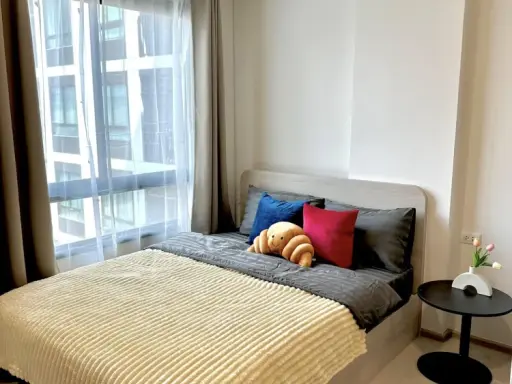ให้เช่า D Condo Hype Rangsit ห้องทำเลดี ไม่พลุกพล่าน วิวสวน สงบเป็นส่วนตัว รีบย้าย