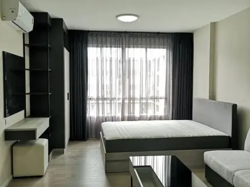 ให้เช่า dcondo Campus Dome Rangsit ชั้น 8 ห้องแต่งครบ น่าอยู่ จองเลย