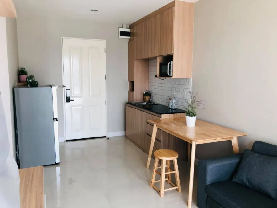 Condo for rent, The Mark Ratchada - Airport Link, 1 bedroom, 1 bathroom, room size 35 sqm., 14th floor, book now
