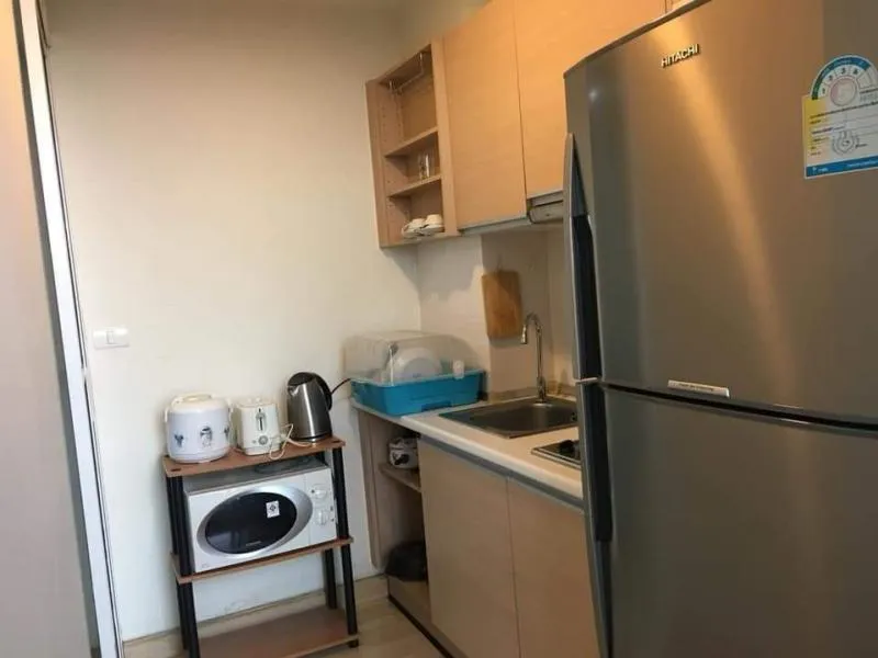 For rent Rhythm Ratchada, beautiful room great atmosphere The most spacious room, 1 bedroom, fully furnished, finish here.