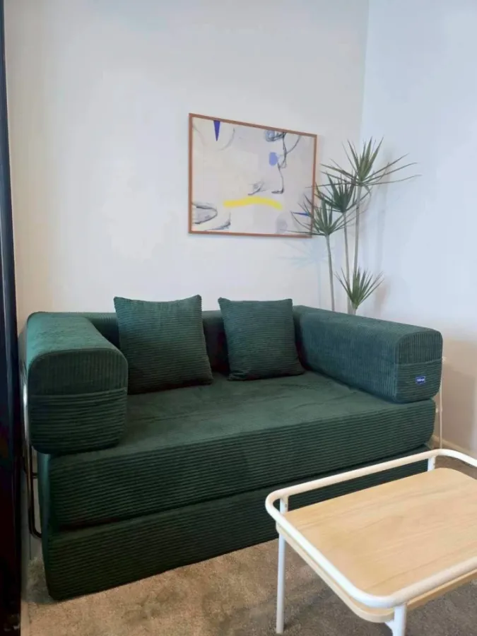 For sale or rent: A Space Mega condo, 1 bedroom, 1 bathroom, 8th floor. Fully furnished with appliances. Book now!
