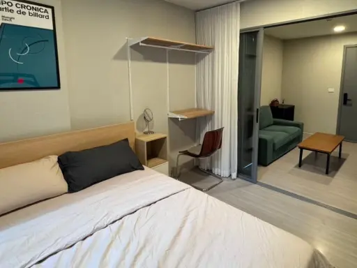 For rent: Quintara Phum Sukhumvit 39, 2nd floor room, simply decorated but comfortable, convenient to travel, don't miss out on booking.