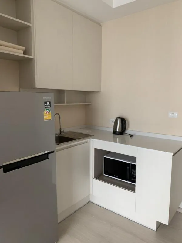 Condo for rent, Chapter One, Eco Ratchada-Huay Kwang, 1 room, everything is ready. The price is very bang!!