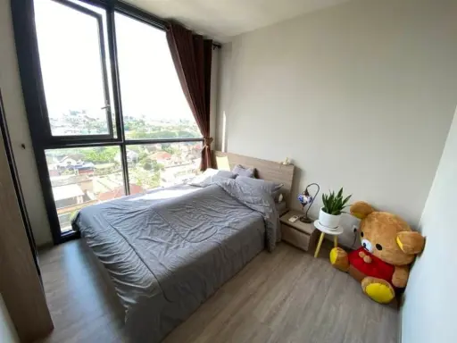 For rent, The Line Wongsawang, 1 bedroom, 1 bathroom, 10th floor, beautiful view, fully furnished, ready to move in. Book now. images