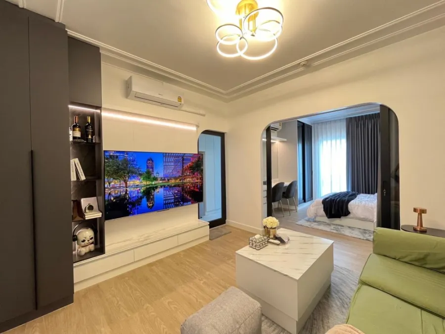 ให้เช่า THE SEED Phaholyohin 14 ห้อง One bedroom แต่งครบ Build-in ตู้เก็บของจุกๆ อย่าพลาด