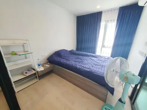 For sale, for rent, The Origin Sukhumvit 105, partitioned room, complete amenities, good price, you must reserve now.