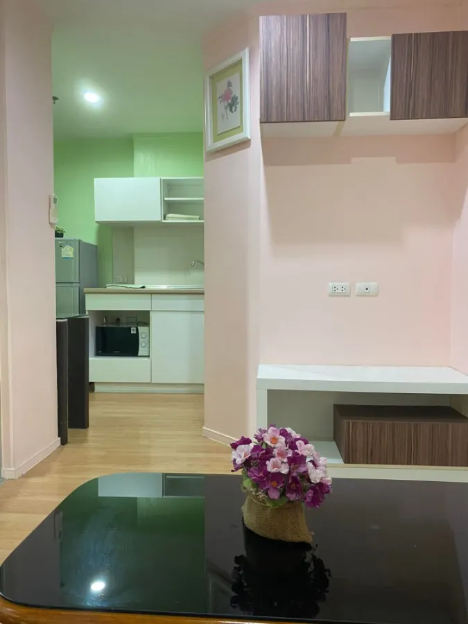 Condo for sale, Lumpini Ville Sukhumvit 77, Building A2, 7th floor, corner room, quiet, ready to move in. Friendly price. Don't miss it!!!