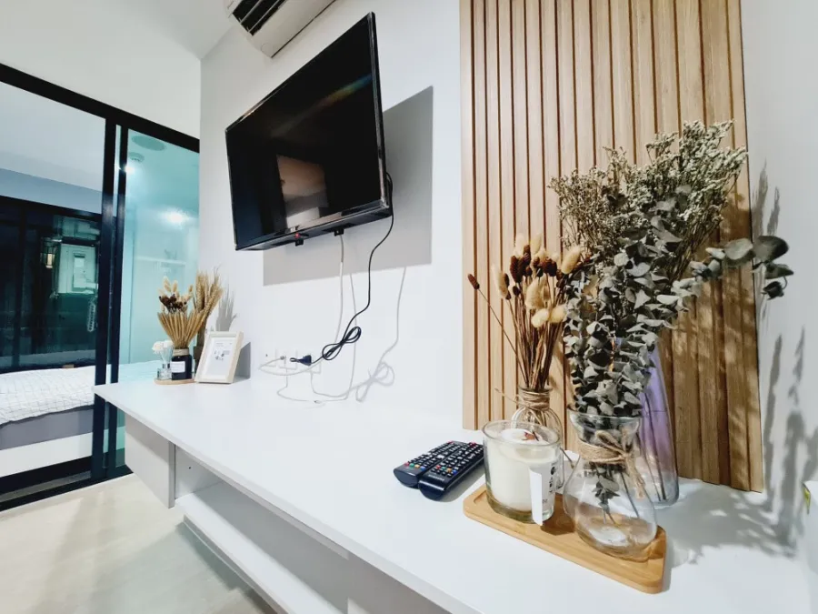 Sale/Rent Condo Pause Sukhumvit 107, new renovated room, beautiful room, fully furnished, ready to move in, near BTS, don't wait.