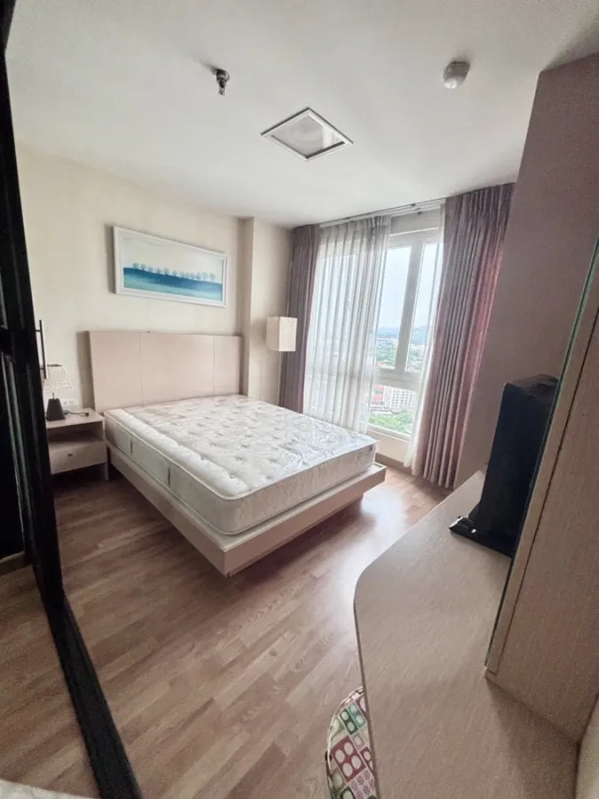 ให้เช่า Ladda Condoview ห้องน่าอยู่ ทำเลดี มาพร้อมสิ่งอำนวยความสะดวกครบครัน เห็นวิวสวยไม่บล็อค จองเลย