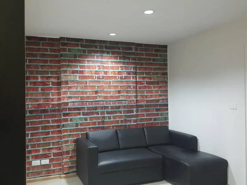 ขาย D-condo rattanathibet ห้องเงียบสงบ ข้างหลังติดสวน ห้องสวยตกแต่งใหม่ ติด wallpaperสวยๆ รีบเลย