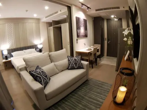 Urgent for rent !! Ashton Asoke Condo, 21st floor, beautiful view, ready, near BTS, convenient transportation, hurry, don't wait !! images