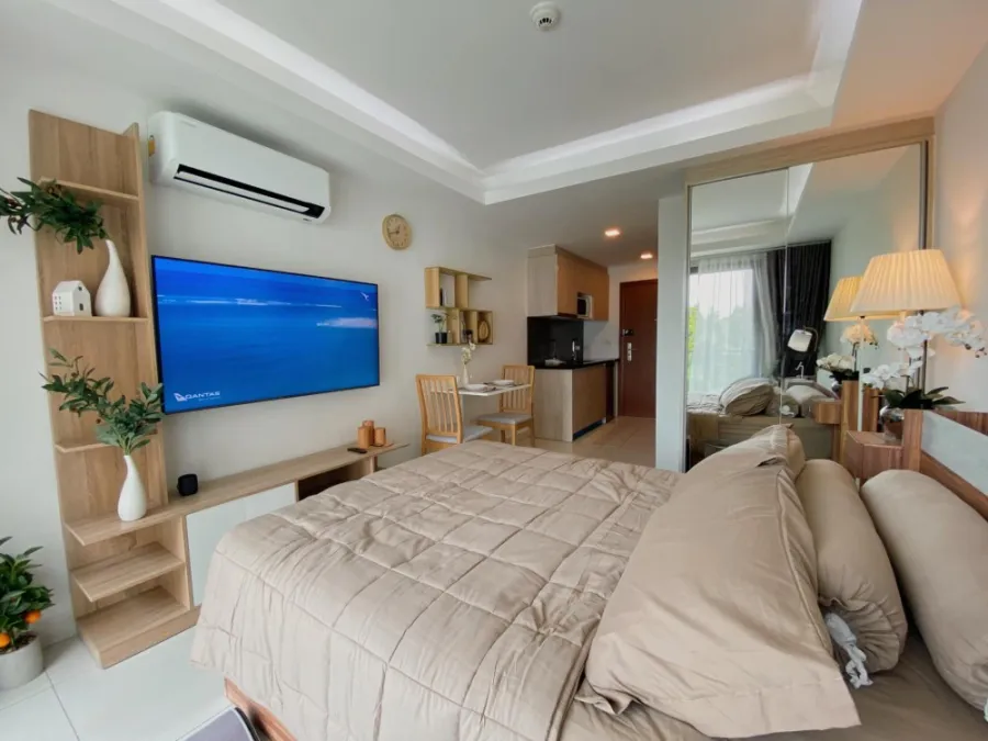 Condo for sale, Laguna Beach Resort 2 (Jomtien), fully furnished, beautiful room, ready to move in. Quick.