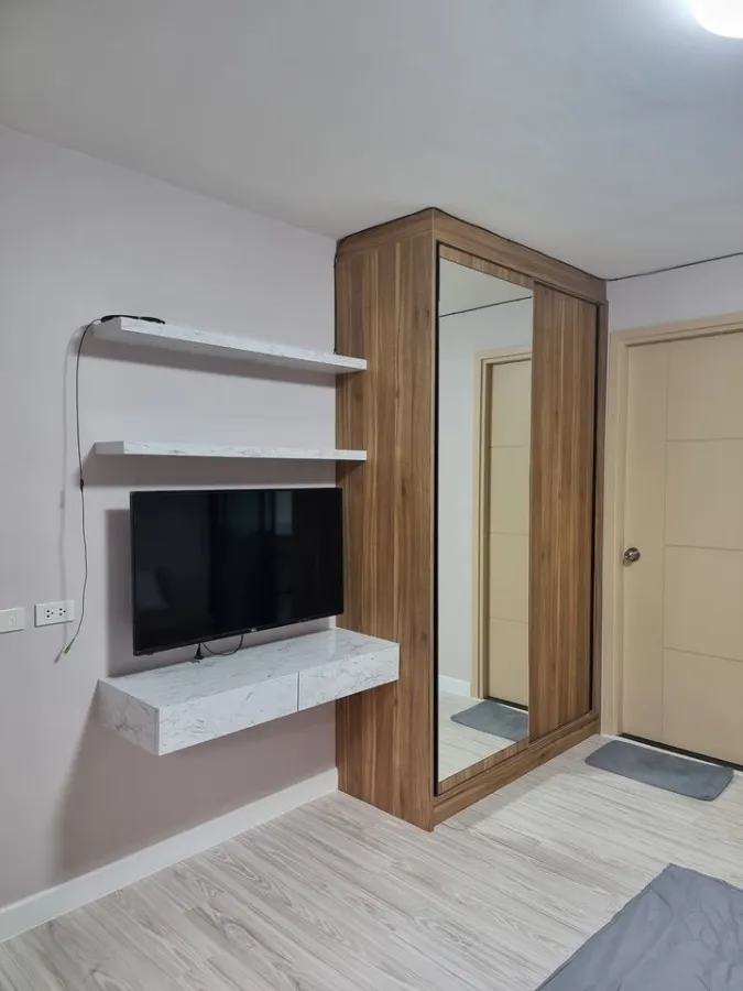ขาย คอนโด Nawa living Nawamin 75 ระเบียงกว้าง มาพร้อมเฟอร์นิเจอร์ Buit-In สนใจ รีบจองด่วนๆ