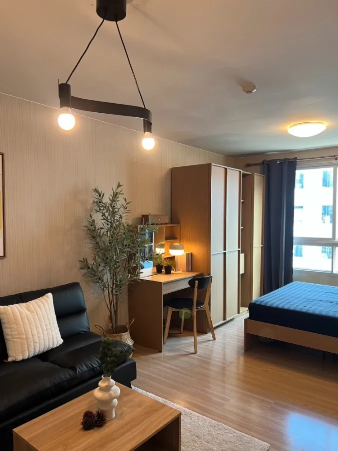 For sale: Plum Condo, Phahonyothin 89, decorated in a minimalist style, complete here, just carry one bag and move in.