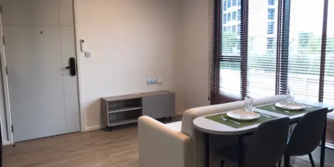 For Rent Kave TU ห้อง one bedroom plus ตึก C ห้องมุมตำแหน่งดี เป็นส่วนตัว ไม่จองแล้วจะเสียใจ