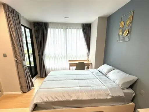 ให้เช่า Atmoz Kanaal Rangsit ชั้น 3 วิวใน ห้องมุม แต่งครบ น่าอยู่ จองเลย