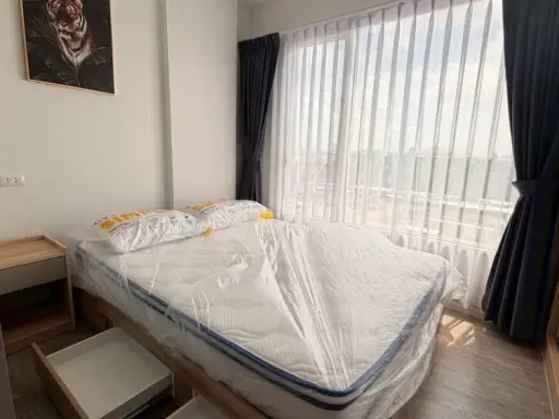 ให้เช่า Happy Condo Donmuang The Terminal ห้องชั้น 6 เฟอร์นิเจอร์ครบครัน มัวแต่มองไม่จองไหวหรอ