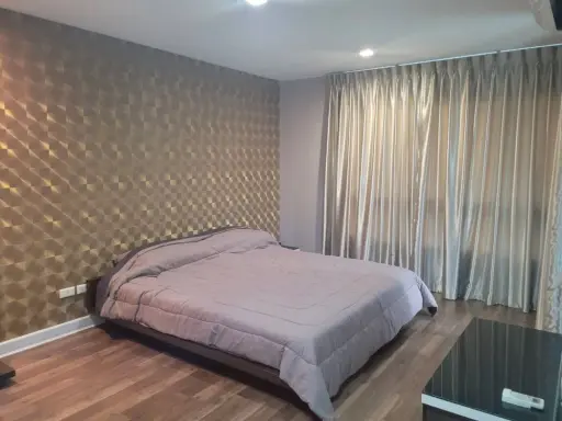For rent!! Condo The Room Sukhumvit 79, 5th floor, Building C, corner room, beautiful room, good location, convenient transportation, don't miss it!!