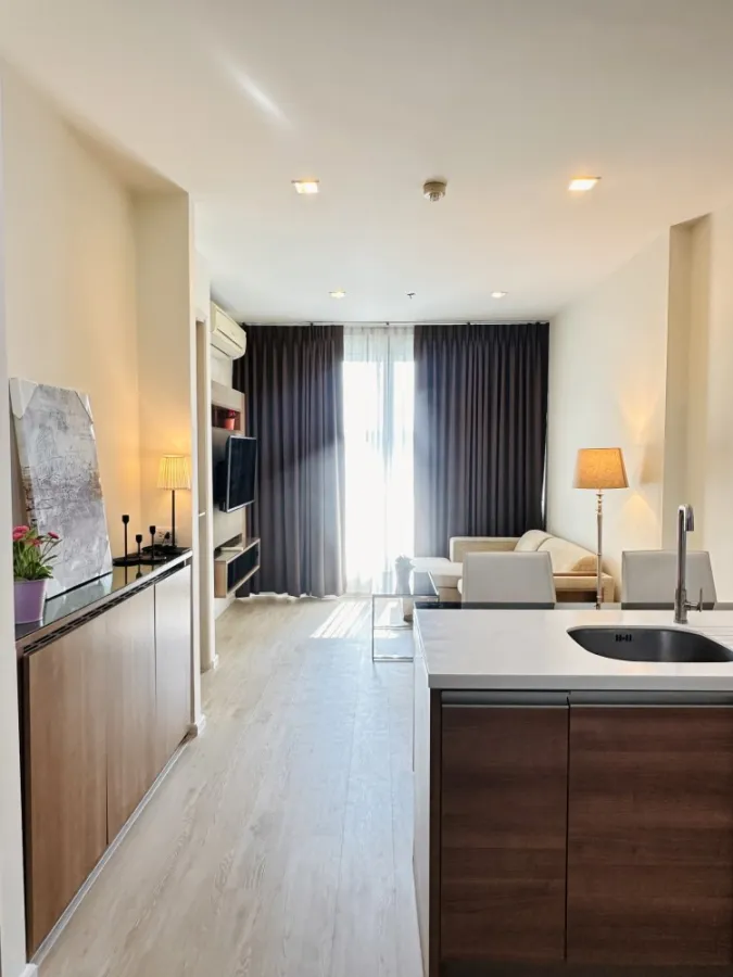 ให้เช่า คอนโด ริทึ่ม สุขุมวิท 50 วิวสวนหย่อม ห้องเพิ่ง Renovate ห้องสวย ใกล้ BTS อ่อนนุช