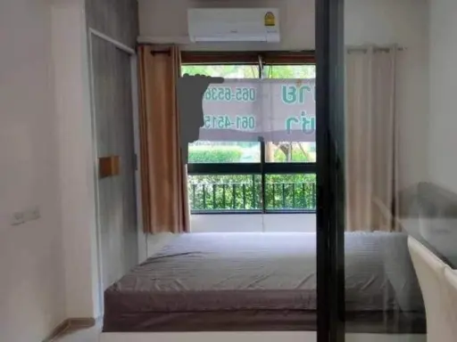 มาแล้ว ห้องวิวสวนและสระน้ำ พร้อมเฟอร์นิเจอร์บิ้วอิน ห้ามพลาด เช่าเลย ที่ Grene Donmuang-Songprapha