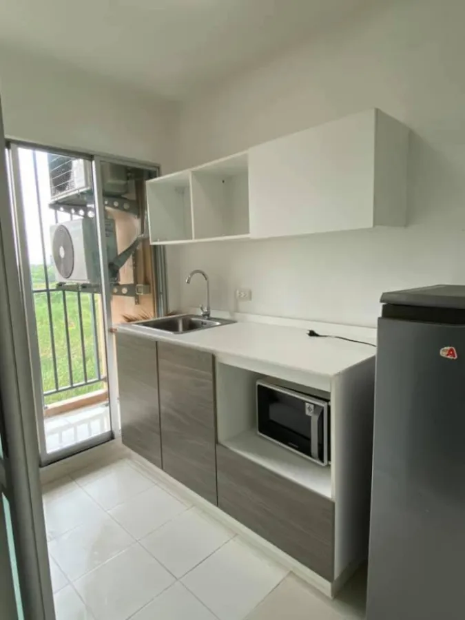 For Rent dcondo Campus Resort Rangsit ชั้น 5 ตึกD ห้องมุม เป็นส่วนตัวสุดๆ ไม่จองพลาดมากจ้า