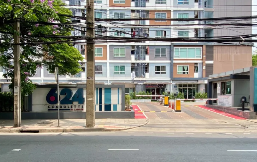 ขาย 624 คอนโดเลต ลาดพร้าว ชั้น 5 พร้อมเฟอร์นิเจอร์ พร้อมอยู่ จะอยู่เองหรือปล่อยเช่าก็คุ้ม จองเลย