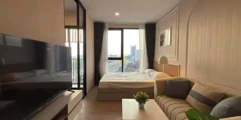 ให้เช่า ออริจิ้น ปลั๊ก & เพลย์ นนทบุรี สเตชั่น ชั้น 10 วิวเมืองสวยมาก แต่งสวย เฟอร์ครบ สนใจจองเลย