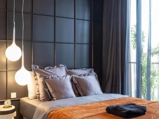 For rent, Noble Around 33, 2 bedrooms, 2 bathrooms, fully furnished, modern style, book now.