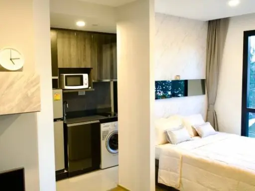 Condo for rent, Ashton Chula-Silom, BTS view, spacious room, nice sofa, nice mattress, can't reserve, can't book now