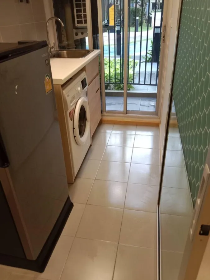 Condo for rent, Plum Condo Rangsit Alive Phase 1, beautiful room, separated into separate sections, book now, hurry up.