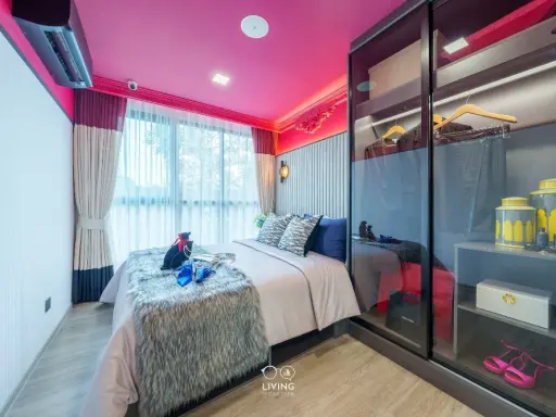 Selling down payment Atmoz Palacio Ladprao Wanghin, 7th floor, outside view, no buildings blocking it. Interested in owning it? Hurry and reserve now.