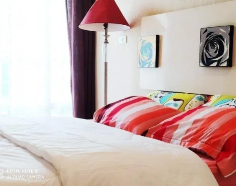 very elegant room Very beautiful with I-House Laguna Garden RCA Condo for rent.